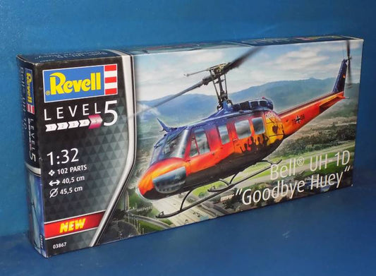 1/32 Revell - Be UH-1D Goodbye Huey