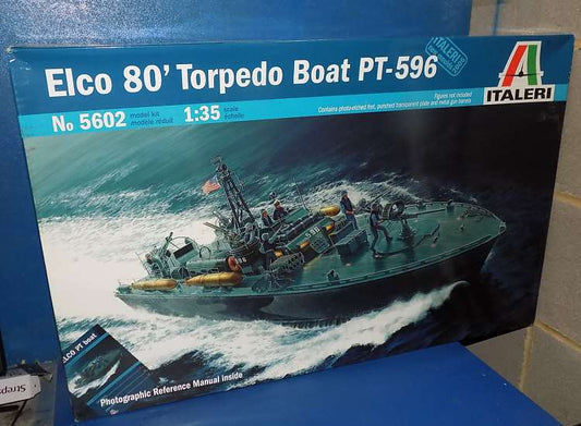1/35 Italeri - Elco 8/0 Torpedo Boat PT-596