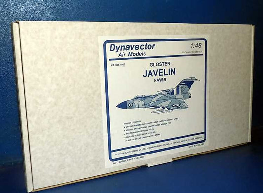 1/48 Dynavector - Gloster Javelin FAW.9 (Vacuform Kit)