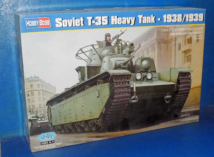 1/35 Hobbyboss - Soviet T-35 Heavy Tank 1938/39