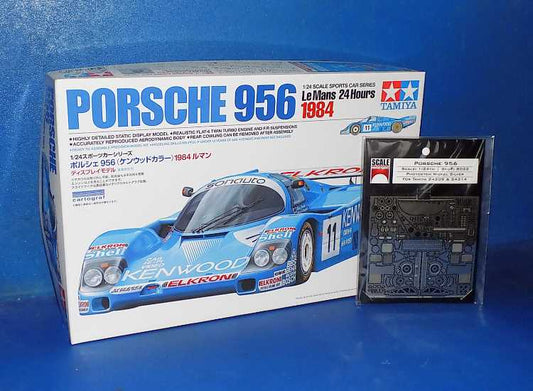 1/24 Tamiya - Porsche 956 Le Mans 1984 w/Extra