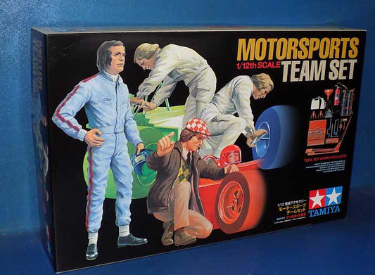 1/12 Tamiya - Motor Sports Team Set