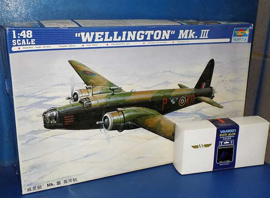 1/48 Trumpeter - Wellington Mk.III w/extra