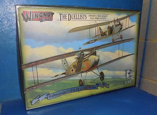 1/32 Wingnut Wings - The Duellists: Halberstadt Cl.II & RE8 Harry Tate