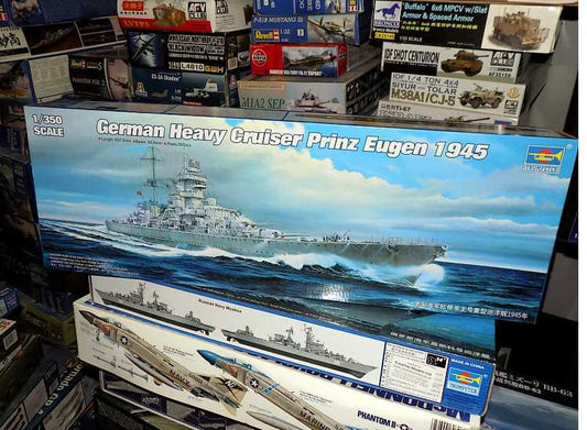 1/350 Trumpeter - Heavy Cruiser Prinz Eugen 1945