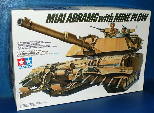 1/35 Tamiya - US M1A1 Abrams w/Plow