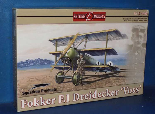 1/32 Encore - Fokker F.1 Dreidecker Voss