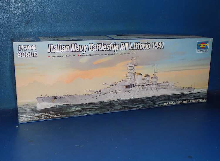 1/700 Trumpeter - Italian Navy Battleship RN Littorio 1941