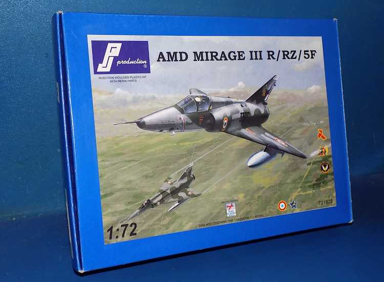 1/72 PJ Productions - AMD Mirage IIIR/RZ/SF