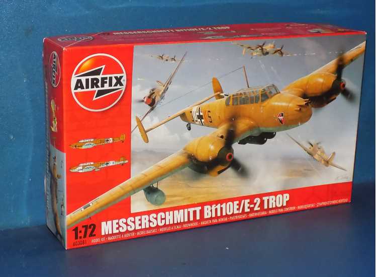 1/72 Airfix - Messerschmitt Bf110E/E-2 Trop
