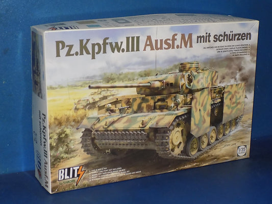 1/35 Takom - Pz.Kpfw.III Ausf.M w/Schurzen