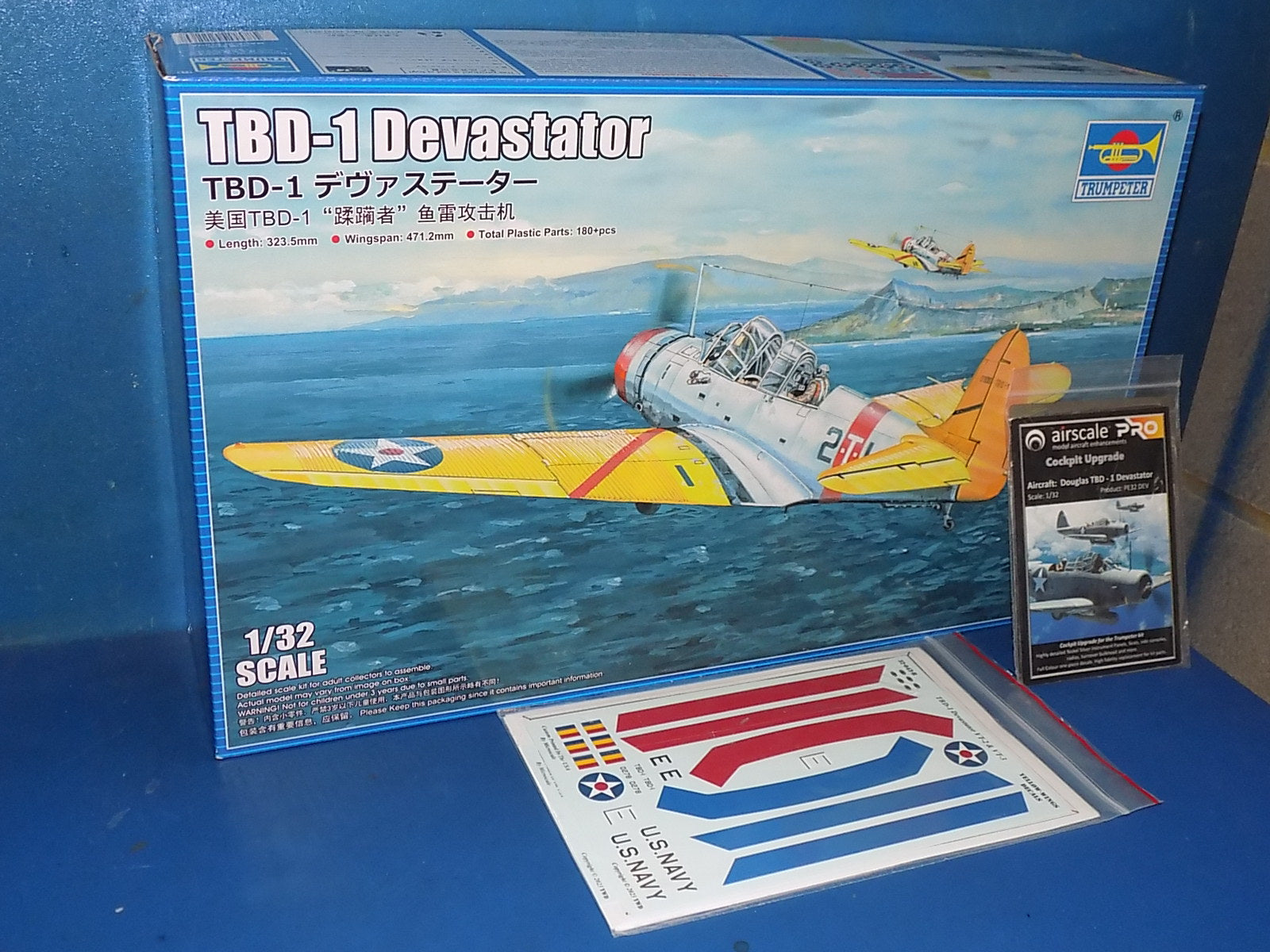 1/32 Trumpeter - TBD-1 Devastator w/Extra