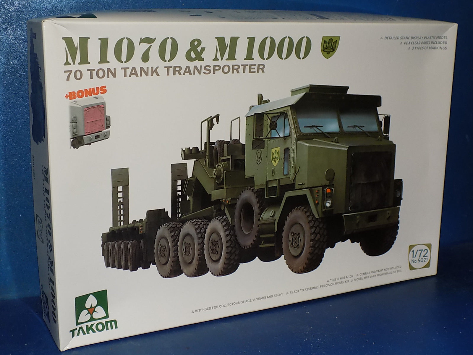 1/72 Takom - M1070 & M100 70t Tank Transporter