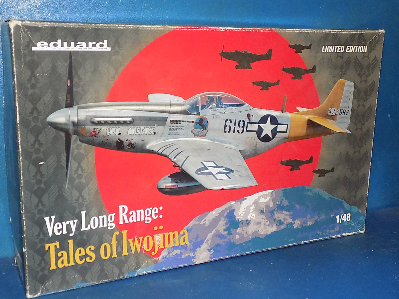 1/48 Eduard - P-51 Mustang - Vewry Long Range Tales of Iwojima