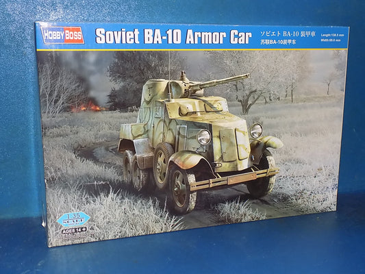 1/35 Hobbyboss - Soviet BA-10 Armoured Car