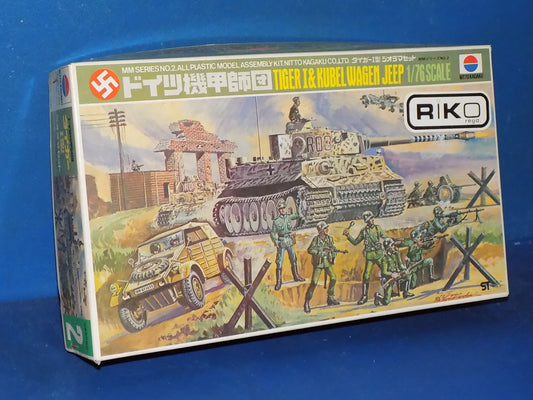 1/76 Nitto - Diorama Set: Tiger, Kubelwagen Jeep