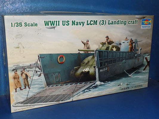1/35 Trumpeter - WWII US Navy LCM(3) Landing Craft