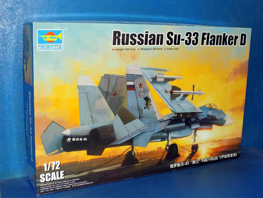 1/72 Trumpeter - Russian Su-33 Flanker D