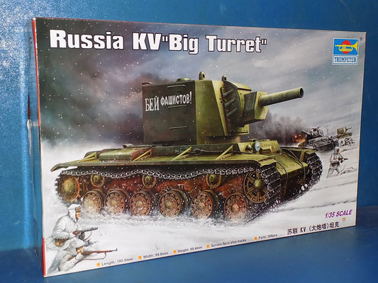 1/35 Trumpeter - Russian KV Big Turret