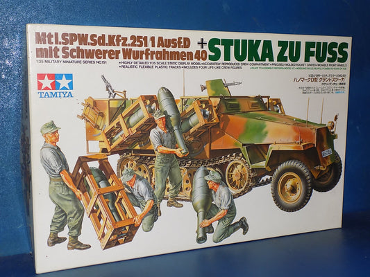 1/35 Tamiya - Sd.Kfz.251/1 Ausf.D Stuka ZU Fuss