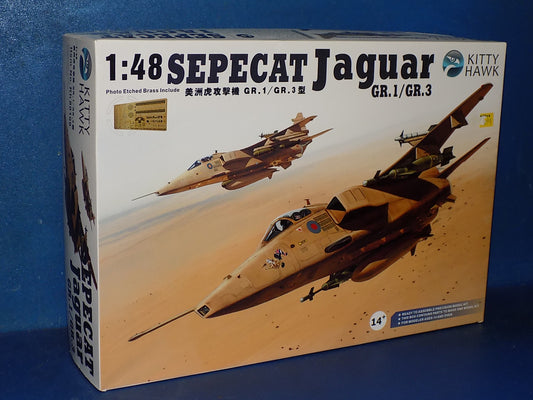 1/48 Kitty Hawk - Sepecat Jaguar GR.1 / GR.3