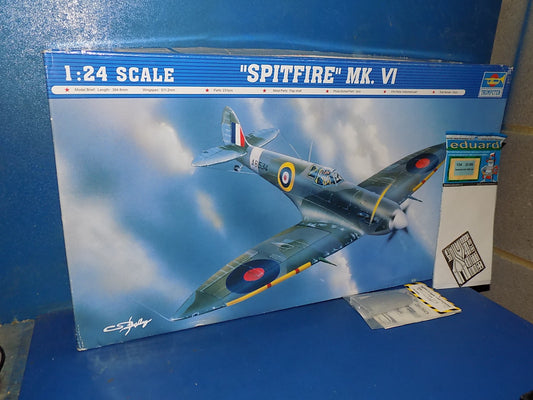 1/24 Trumpeter - Spitfire Mk.VI w/Extras