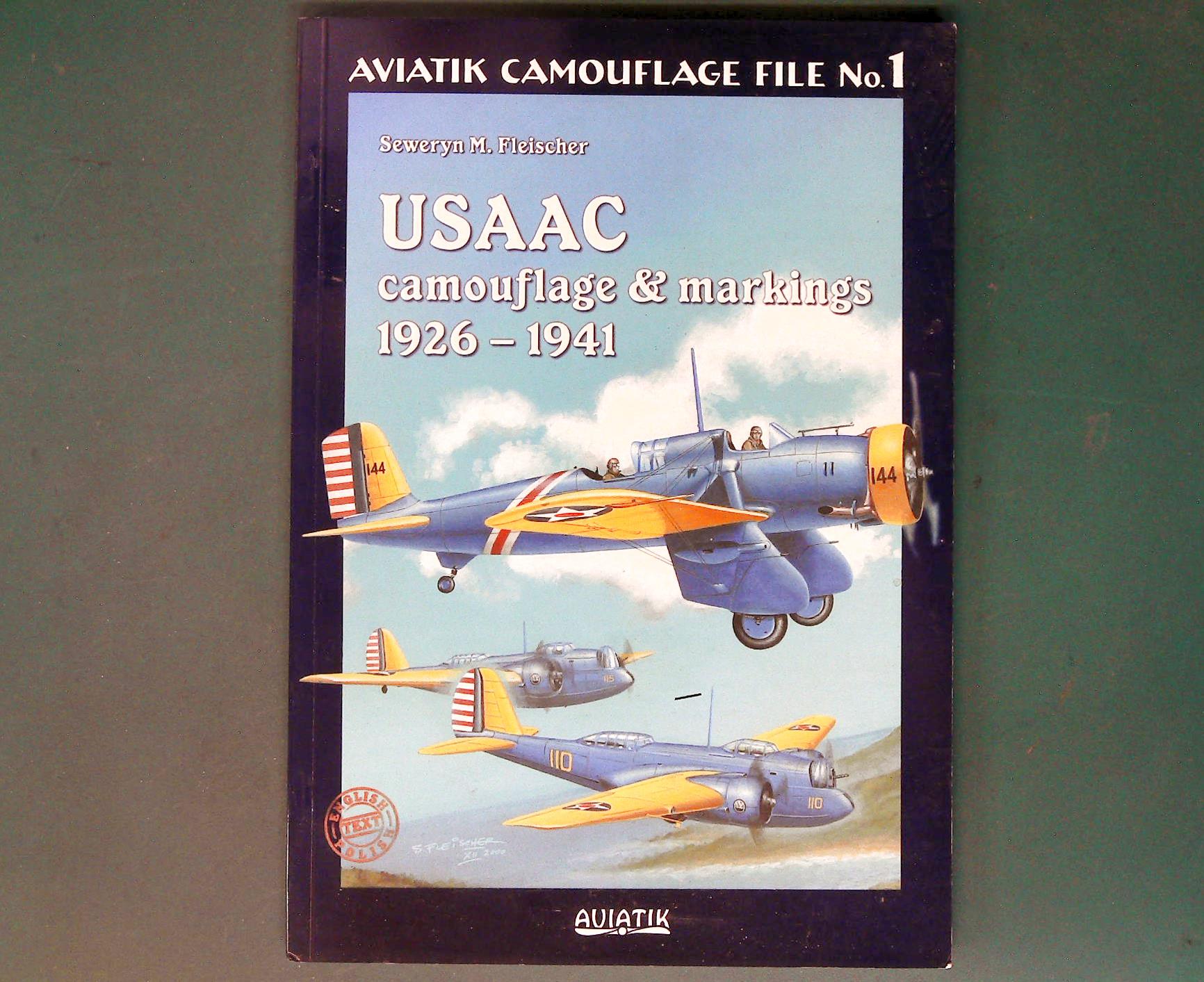  Aviatik - Aviatik Camouflage File No.1 - USAAC Camouflage & Markings 1926-1941