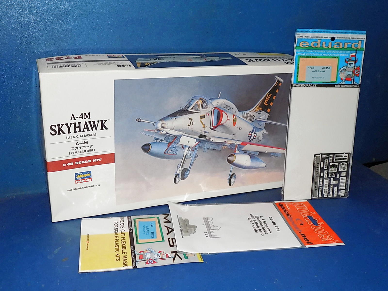 1/48 Hasegawa - A-4M Skyhawk w/Extras