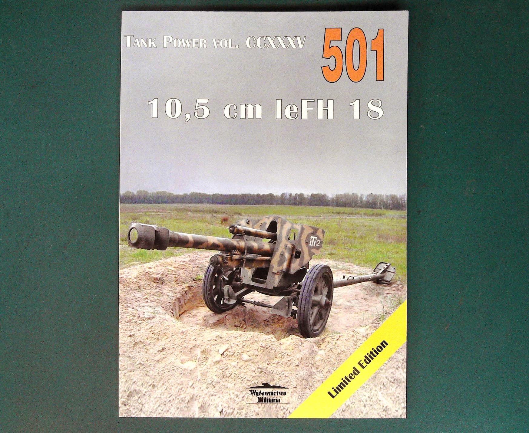  Wydawnictwo Militaria - Tank Power 501: 10,5 cm lefh 18 (Polish Text)