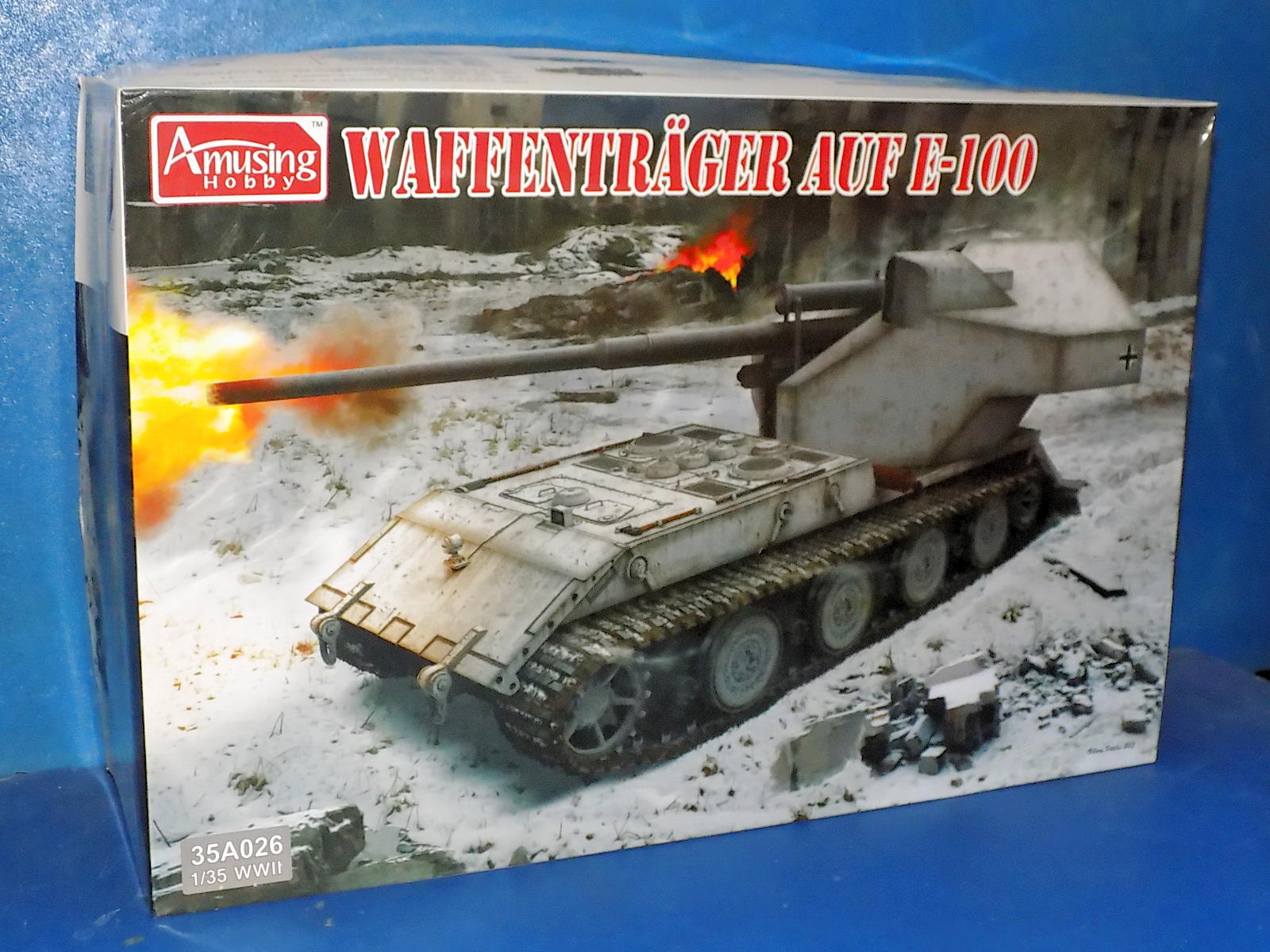 1/35 Amusing Hobby - Waffentrager AUF E-100
