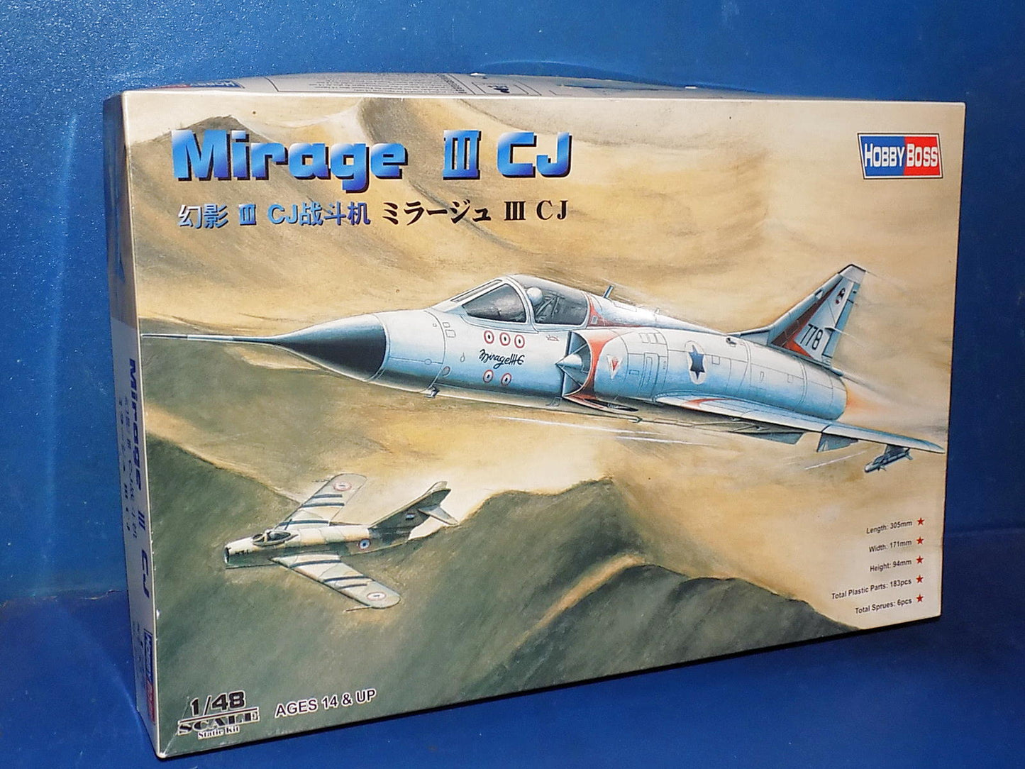 1/48 Hobbyboss - Mirage III CJ
