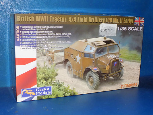 1/35 Gecko Models - British WWII Tractor, 4x4 Field Artillery (C8 Mk.II Early)