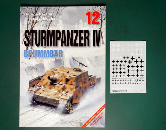  Kagero - Photosniper 12: Sturmpanzer IV Brummbar w/Decals