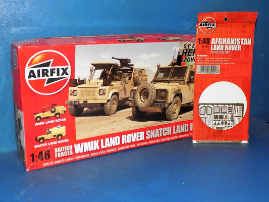 1/48 Airfix - Land Rover / Snatch Land Rover w/ Extra