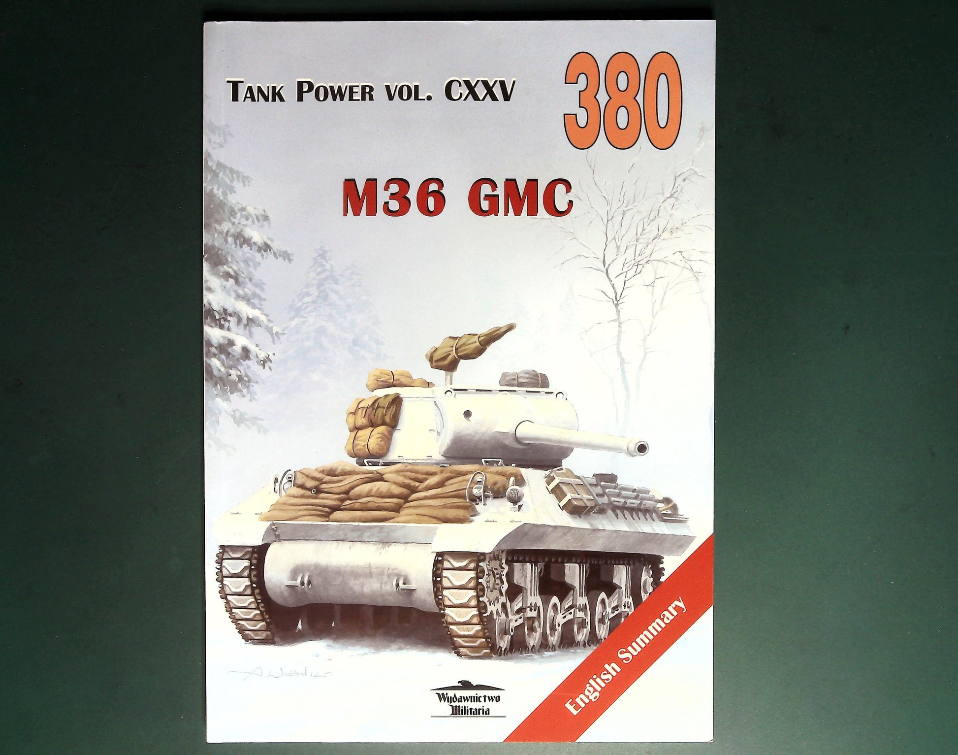  Wydawnictwo Militaria - TankPower Vol 380: M36 GMC