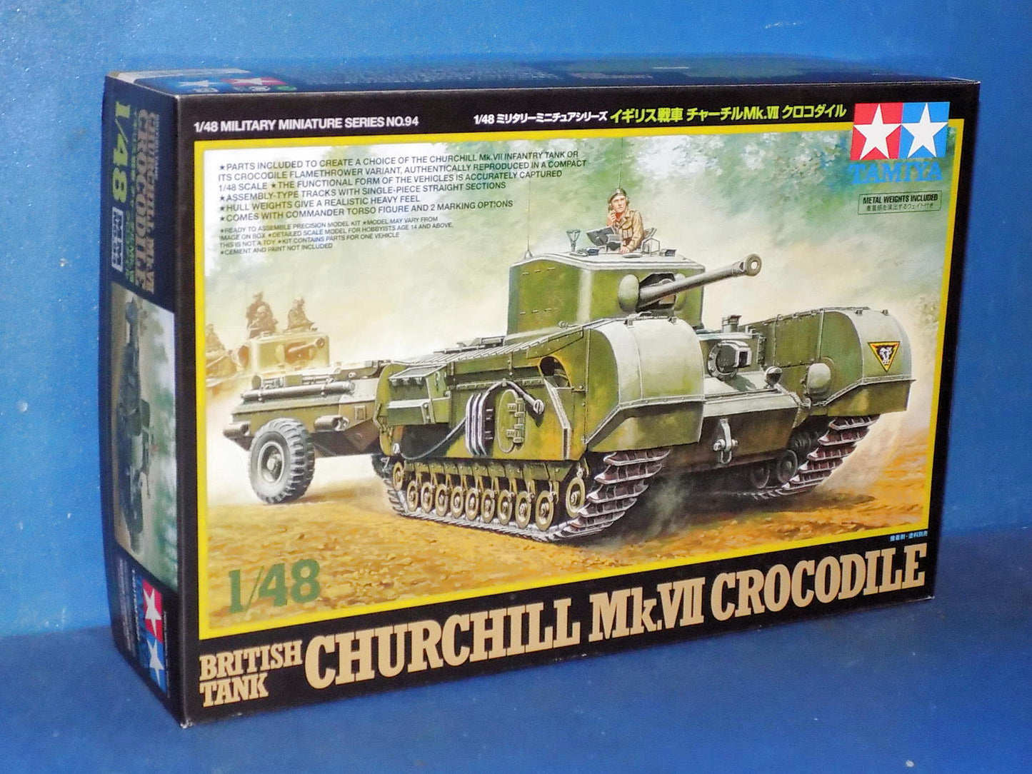 1/48 Tamiya - Churchill Mk.VII Crocodile