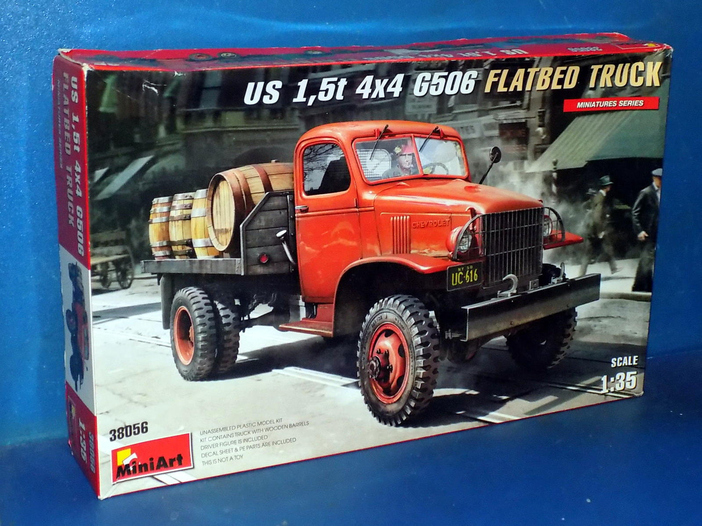 1/35 Miniart - US 1,5t 4x4 G506 Flatbed Truck