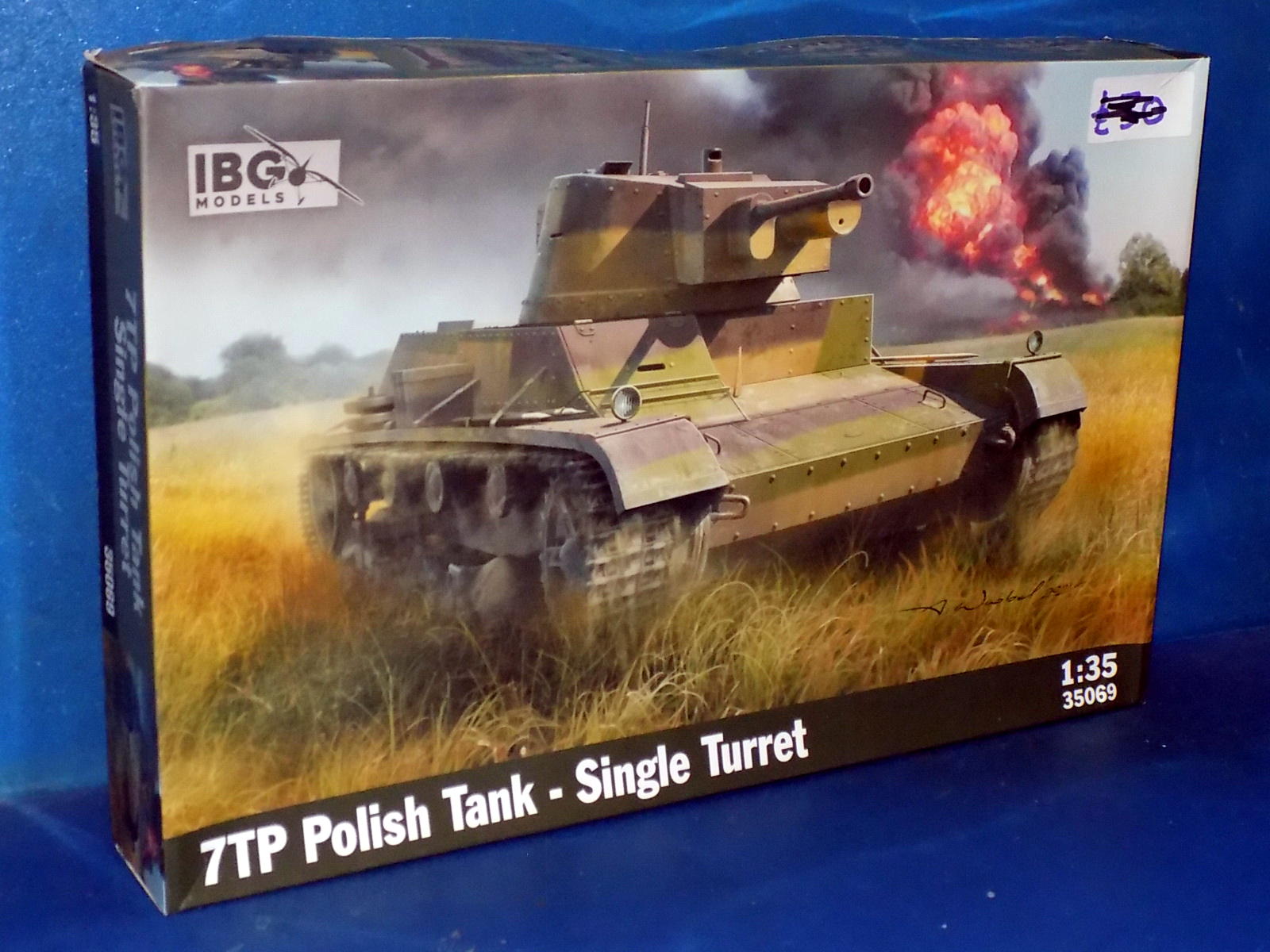 1/35 IBG - 7TP Polish Tank Single Turret