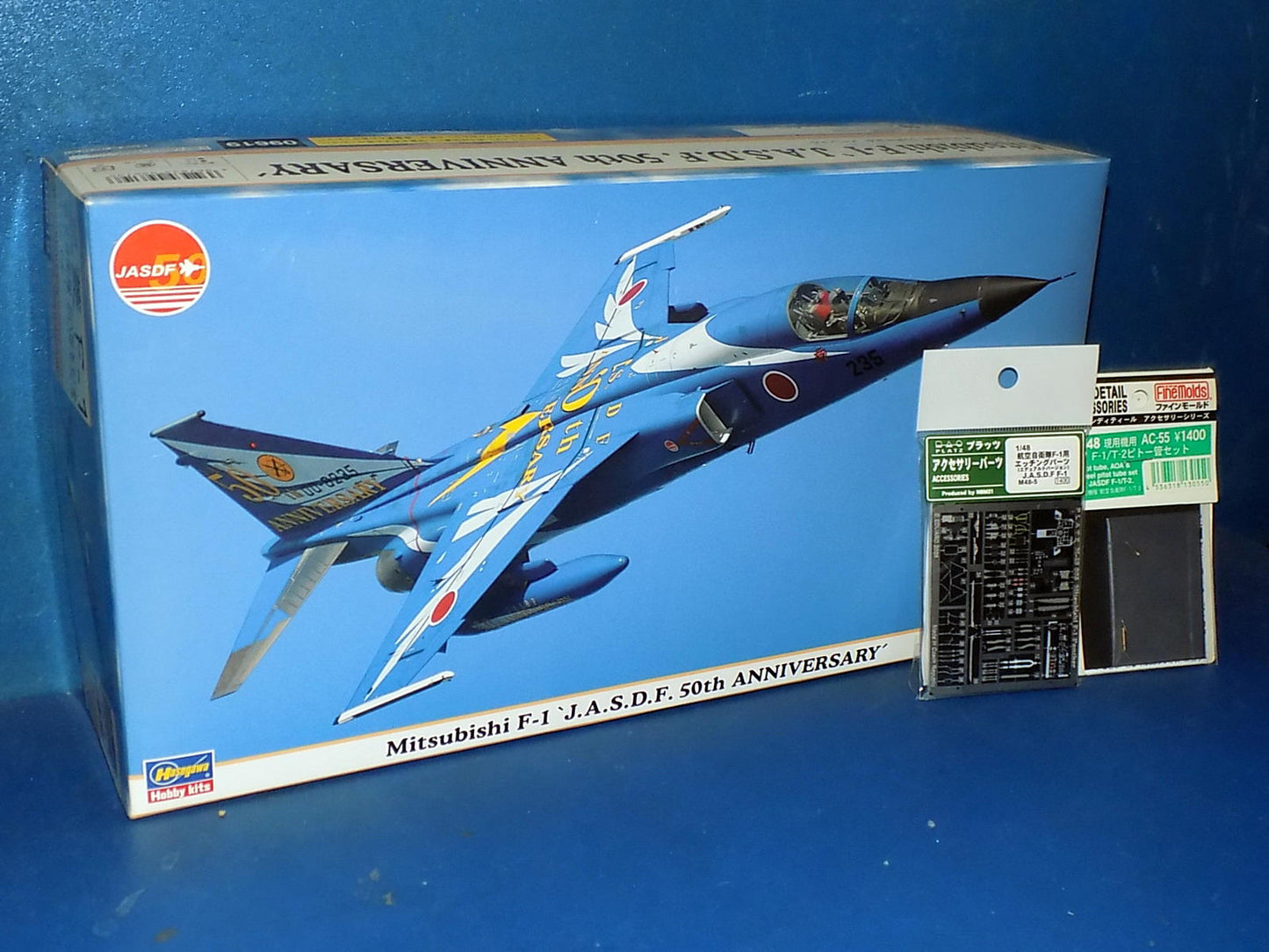 1/48 Hasegawa - Mitsubishi F-1 JASDF 5Oth Annv w/Extra
