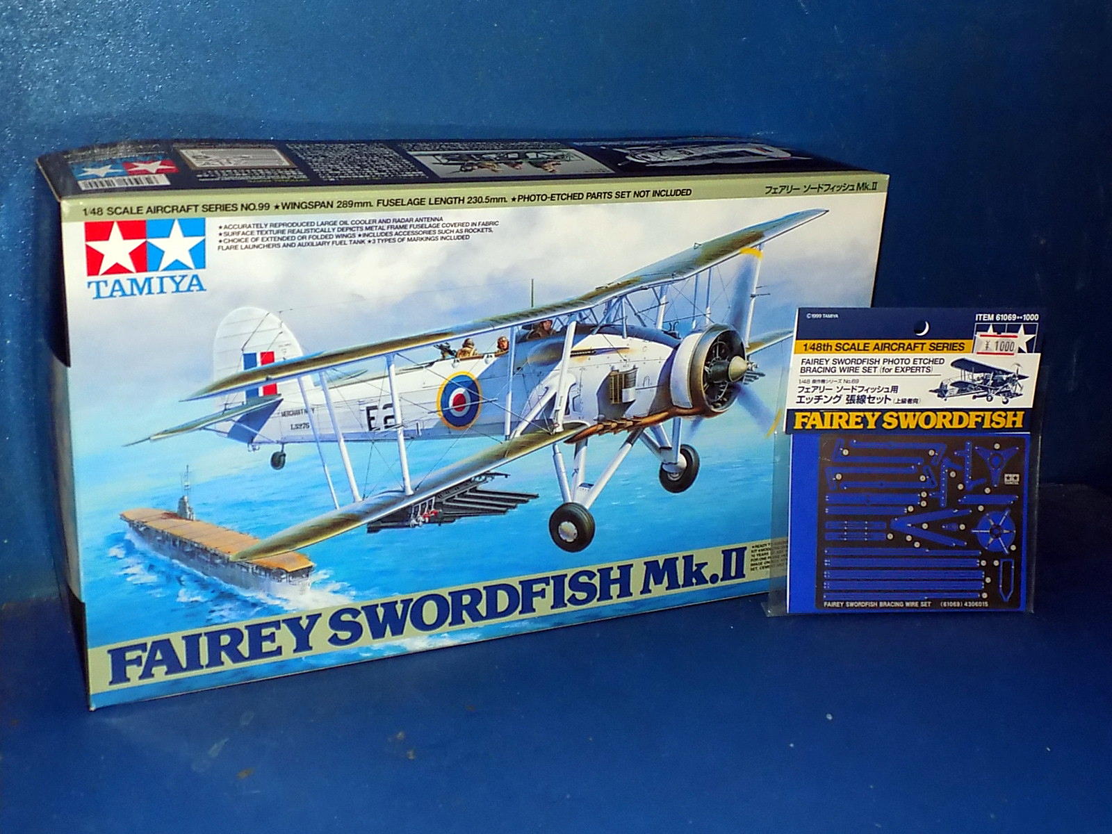 1/48 Tamiya - Fairey Swordfish Mk.II w/Bracing Wire