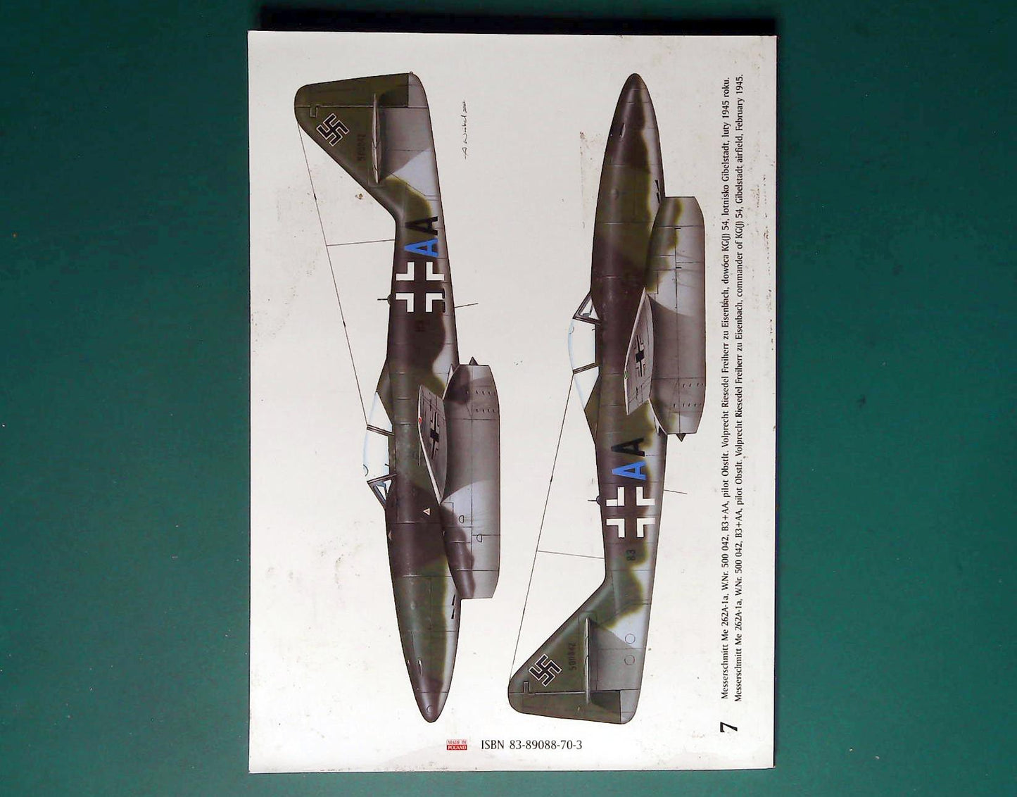  Kagero - Mini 18: Me262 in Combat w/Decals
