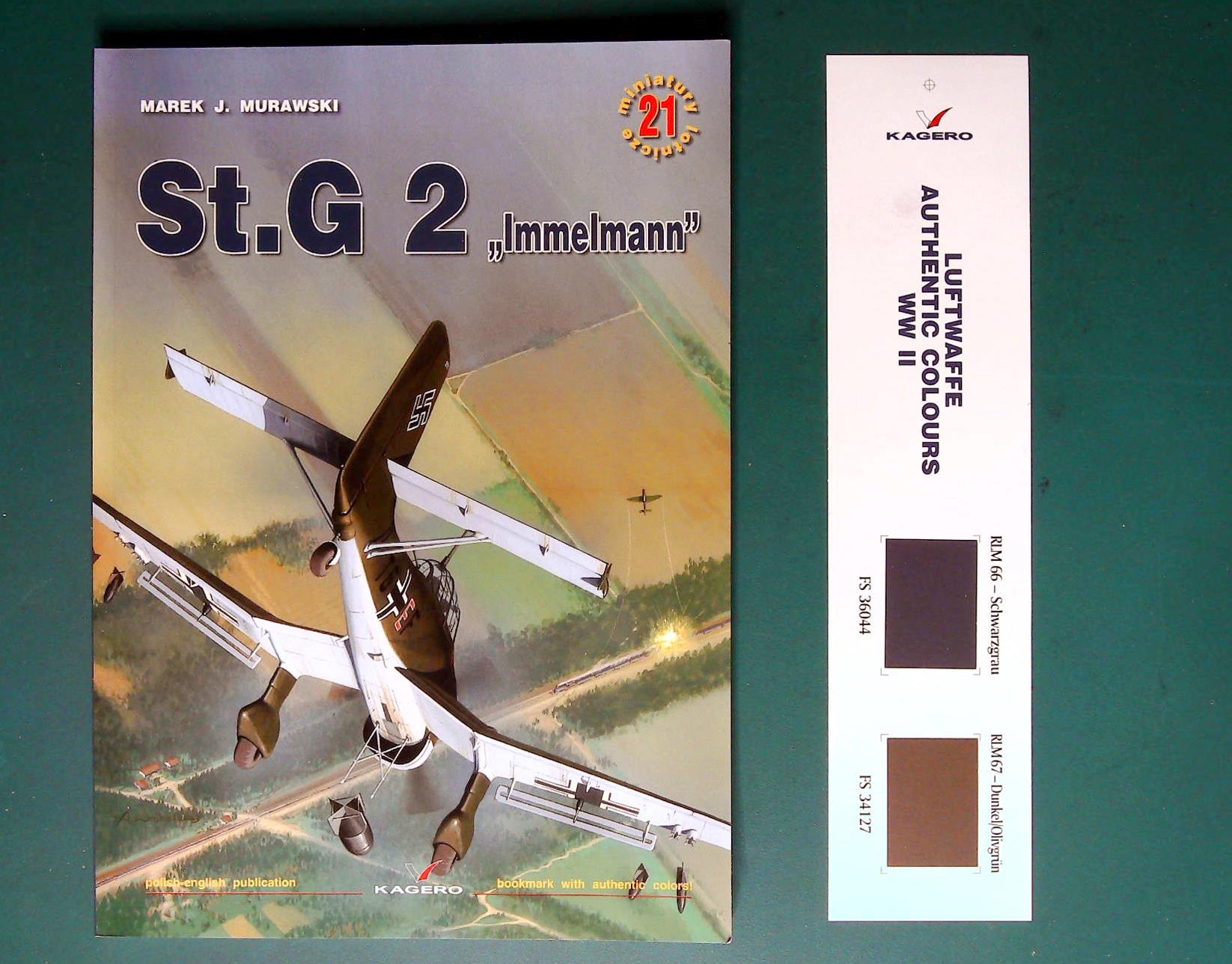  Kagero - Mini 21: St.G 2 Immelman w/Bookmark