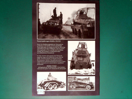  Tankograd - 4010: Panzerspahwagen Sd.Kfz.231/232
