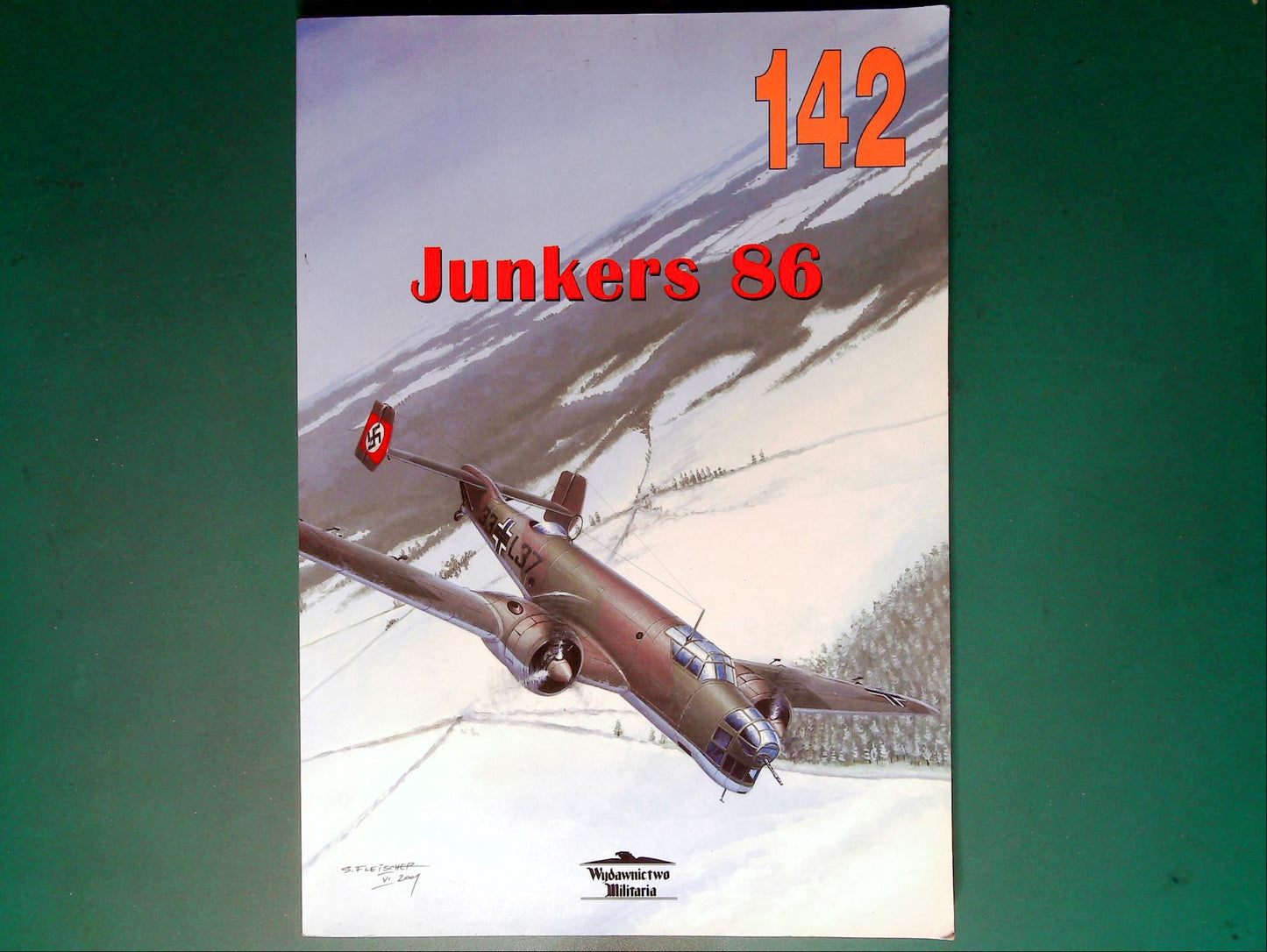  Wydawnictwo Militaria - No 142: Junkers 86 (Polish Text)