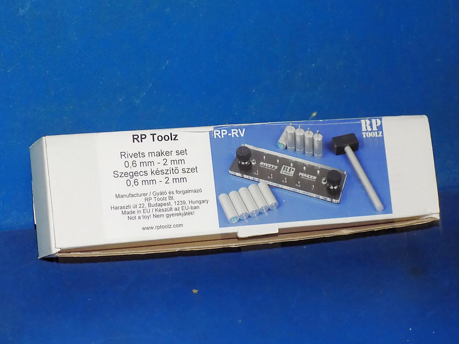  RP Toolz - Rivet Makers Set 0.6mm to 2mm