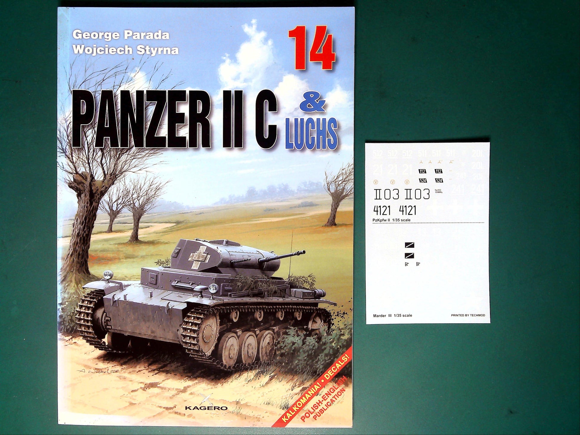  Kagero - Photosniper 14: Panzer IIC & Luchs w/Decals