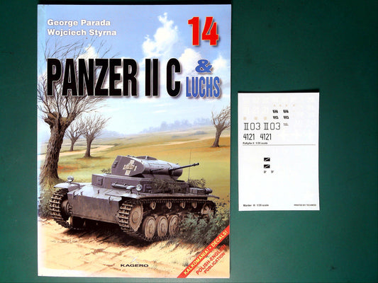  Kagero - Photosniper 14: Panzer IIC & Luchs w/Decals