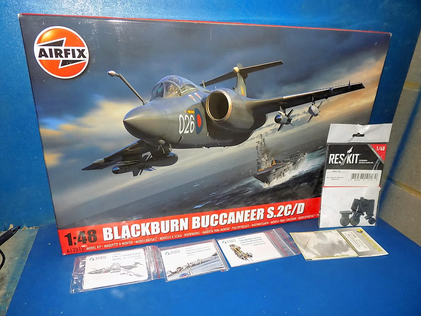 1/48 Airfix - Blackburn Buccaneer S.2C/D w/Extras