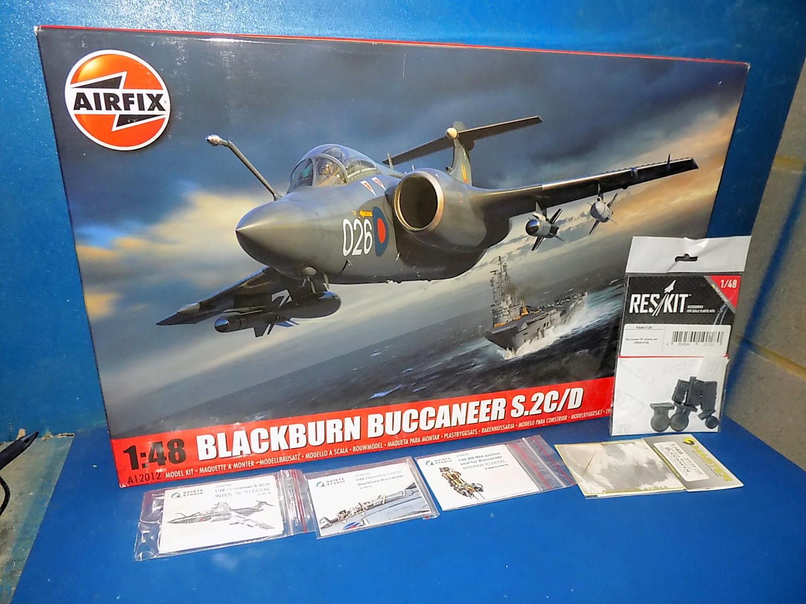 1/48 Airfix - Blackburn Buccaneer S.2C/D w/Extras