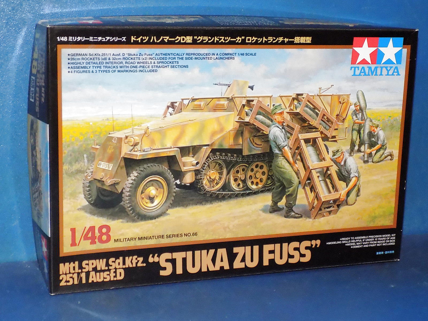 1/48 Tamiya - Sd.Kfz.251/1 Ausf.D Stuka Zu Fuss